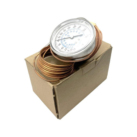 Johnson Controls T-2100-206 Flush Mount Thermometer -40/160°F & -40/70°C