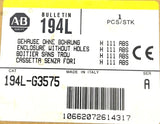 Allen Bradley 194L-G3575 ABS Enclosure Without Holes 80.2 Cubic IN Series A