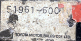 Toyota 51961-60010 Genuine Toyota Tow Hook 1984-1988