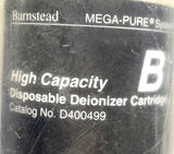 Barnstead D400499 Mega-Pure High Capacity Disposable Water Deionizer Cartridge