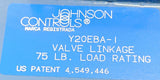 Johnson Controls Y20EBA-1 Valve Linkage Machine Stem Connector 1/4-28 75Lb Load