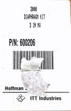 Hoffman 600206 Diaphragm Kit 3 IN MV 2000 Series .5 LB