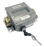 Omega FLR8350D MR Liquid Flow Transmitter 5-50GPM 3500PSI 1" NPT 10-30VDC