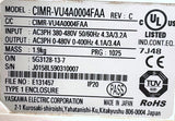 Yaskawa CIMR-VU4A0004FAA Rev. C Variable Frequency Drive 3-Phase 480V 4.1A