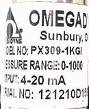 Omega PX309-1KGI Analogue Pressure Sensor 0-1000PSI Range 4-20mA Output
