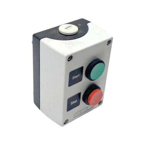 Siemens 3SU1802-0AB00-2AB1 Control Station 10A 400V -25/75°C Start/Stop