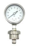 PIC 4001-2LE Heavy Duty Air Pressure Gauge 4" SST 1/2" NPT Lower 0-100PSI