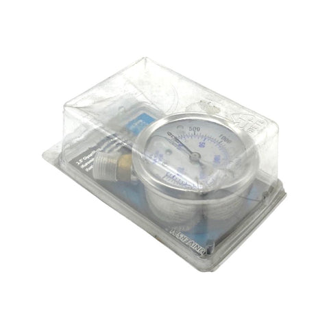 UNIVERSAL 99019109 Glycerin Filled Pressure Gauge 0-3000PSI -20/140°F 1/4" MNPT