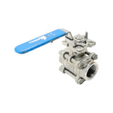 Howell H3DM Ball Valve 1000WOG CF8M 1Y4A1 1IN F04-F05 Stainless Steel