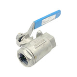 Milwaukee Valve Company 20SS0R-02-GS Ball Valve 1" 2000WOG Stainless Steel