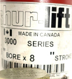 Shur-Lift 1200241 3000 Series Hydraulic Cylinder 1.5" Bore x 8" Stroke