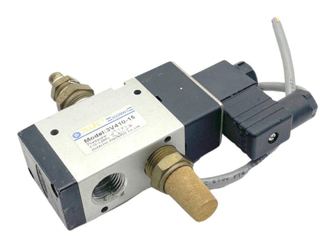 Jiaerling Pneumatic 3V410-15 Solenoid Valve 2-Position 3-Way 110/220VAC 0.8MPa