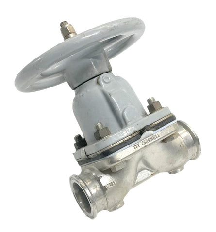 ITT Grinnell 303-202 1-1/2" Manual Gate Valve W/ 1820 1-1/2" Diaphragm