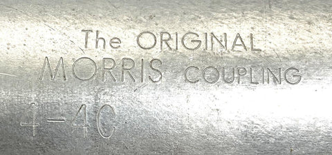 Morris Coupling Types Morris 4-4C Galvanized Steel Compression Pipe Coupling 4-4.5