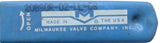 Milwaukee Valve Company 20BS0R-02-LL-GS Ball Valve 1/2IN 600WOG Stainless Steel