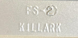 Killark FS-2  3/4" Shallow Dead End Cast Device Box Aluminum Single Gang
