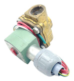 ASCO 8210G009 Red-Hat 2-Way Solenoid Shut-Off Valve 5-125PSI 3/4" NPT 24VDC