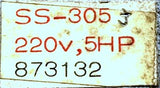 Ambi-Tech SS-305 873132 Electronic Motor Brake 220V 5HP
