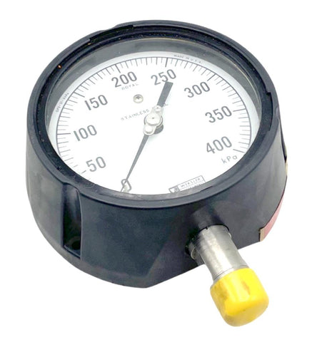 Weksler Instruments GP2-21-3kPa Air Pressure Gauge 0-400kPa 4-1/2" Dial AA4