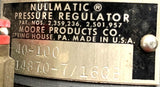 Moore 40-100 Nullmatic Air Pressure Regulator 1/4" NPT 1.5-100 PSIG