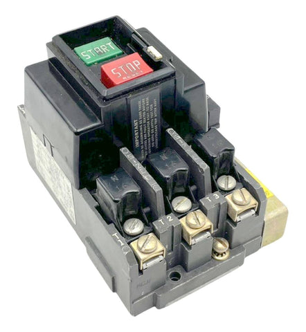 Allen-Bradley 609U-A0B Ser. F Non-Reversing Motor Starter 3-Phase 5HP 460-480V