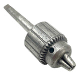 Jacobs No. 3B Keyed Drill Chuck 1/8"-5/8" Capacity W/ Straight Shank Arbor