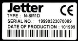 Jetter N-SM1D Motor Controller 0-24VDC 2 Channel Din Rail Mount