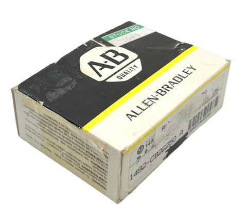 Allen Bradley 1492-CB2G250-A Circuit Breaker 25A 2 Pole 480AC 65DC Rail Mount
