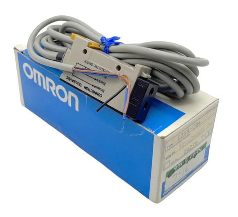 Omron E3XR-CB4 Fiber-Optic Photoelectric Switch Sensor 12/24VDC IP66 DIN Rail