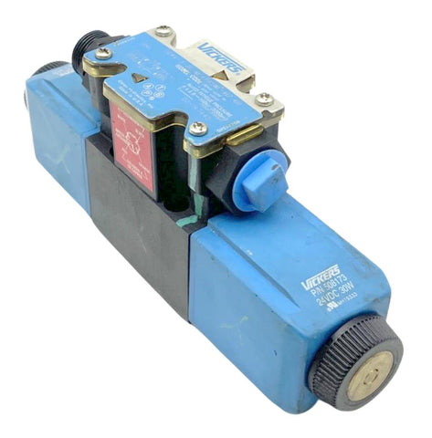 Vickers DG4V-3-2C-M-FPA5WL-H7-60 Solenoid Directional Control Valve 3-Pos 24VDC
