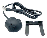 Byrne BE01124-F04-72 Relocatable Power Tap Half Sphere 2-Outlet 72" Power Cable