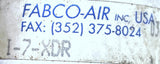 Fabco-Air I-7-XDR In-Line Double Acting Pneumatic Air Cylinder 3/8" Bore
