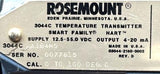 Rosemount 3044C -1B4M5 Temperature Transmitter 12.5/55VDC 4/20mA