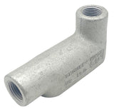 (Lot of 3) Crouse Hinds LB-17 Conduit Body Outlet 1/2IN Threaded Iron Alloy
