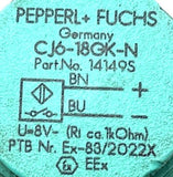 Pepperl + Fuchs CJ6-18GK-N Capacitive Proximity Sensor 7-12VDC