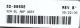 Haas 32-5550E Rev B Brushless Servo Amplifier Drive 32A BL Amp Assembly