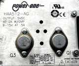 Power One HAA512-AG Power Supply 5VDC 2A 50/60HZ Gray Metal Enclosure