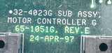 Haas 32-4023G Motor Controller G Sub Assy 65-1051G, REV. E PCB