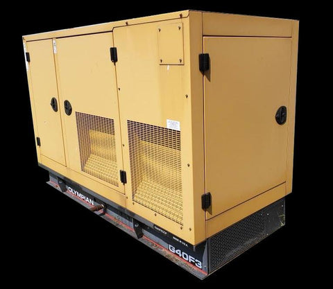 Caterpillar Olympian G40F3 40 kW Generator Natural Gas 50 KVA 480/277V