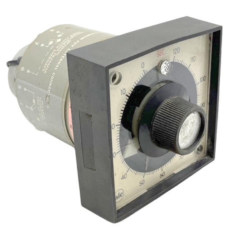 ATC 315F008A02XK Timer 0/120SEC 60HZ .25/10A 120/240VAC Dial Controlled