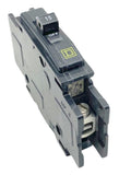 Lot of (2) Square D QOU115 Single Pole Circuit Breaker 15A 120/240V 1PH Bolt-On