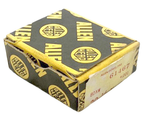 Allen Head 61467 Dowel Pins 1/4 x 1 .0002 (20 Count)