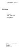 Tektronix TestLab 2505, 2510, 2520 Programmer Manual 070-7200-04