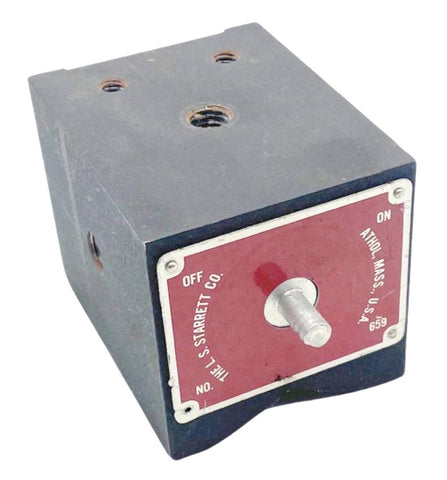 L.S. Starrett Co. No. 659 Magnetic Indicator Base Holder