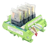 EUROTEK  ET-MRZ04/24AC-DC/SC  Relay Breakout Circuit Board Assembly