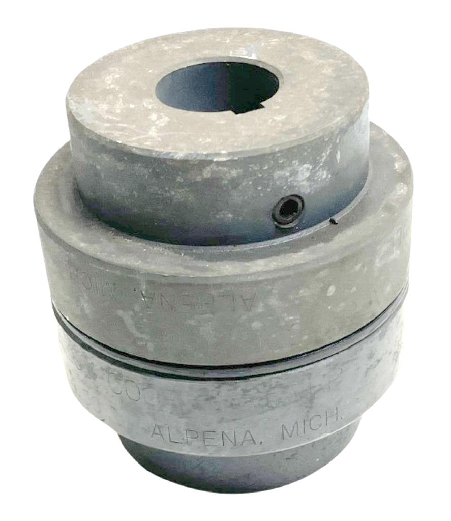 Magnaloy Model 4.00 Flexible Coupling Hub Set W/ Rubber Spider Insert