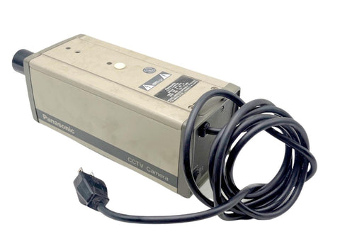 Panasonic WV-1410 CCTV Camera 120VAC 60HZ 9W 75 Ohms 1Vp-p