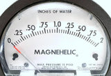 Dwyer Magnehelic 2002C Differential Pressure Gauge 0-2" Water 1/8" NPTF 15PSIG