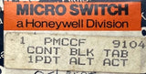 (Lot of 2) Honeywell PK-8309-4 Micro Switch Sensing PMCCF Black