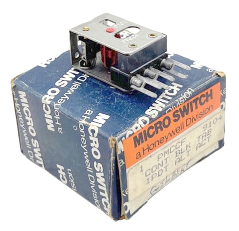 (Lot of 2) Honeywell PK-8309-4 Micro Switch Sensing PMCCF Black